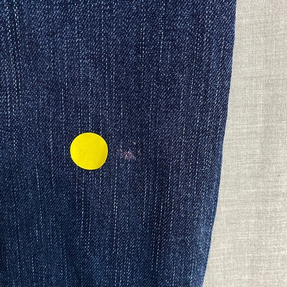 American Eagle Original Boot Stretch Jeans Sz 14 Long Factory Fade - Picture 5 of 10